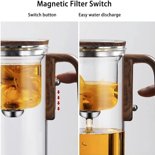 TeaPotMagic® - Magnetic Teapot with Tea Infuser